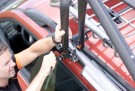 Kuat Trio takmontert sykkelholder med gaffelfeste (Sort / grå) thumbnail