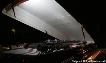 Skiguard LED-lys til skiboks